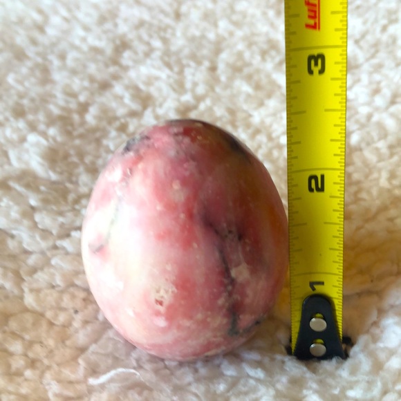 RARE VTG 1960's  Alabaster Marble Egg - Picture 10 of 12